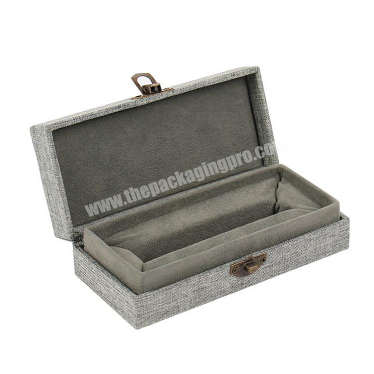 promotion high end pen packaging gift box with clasp