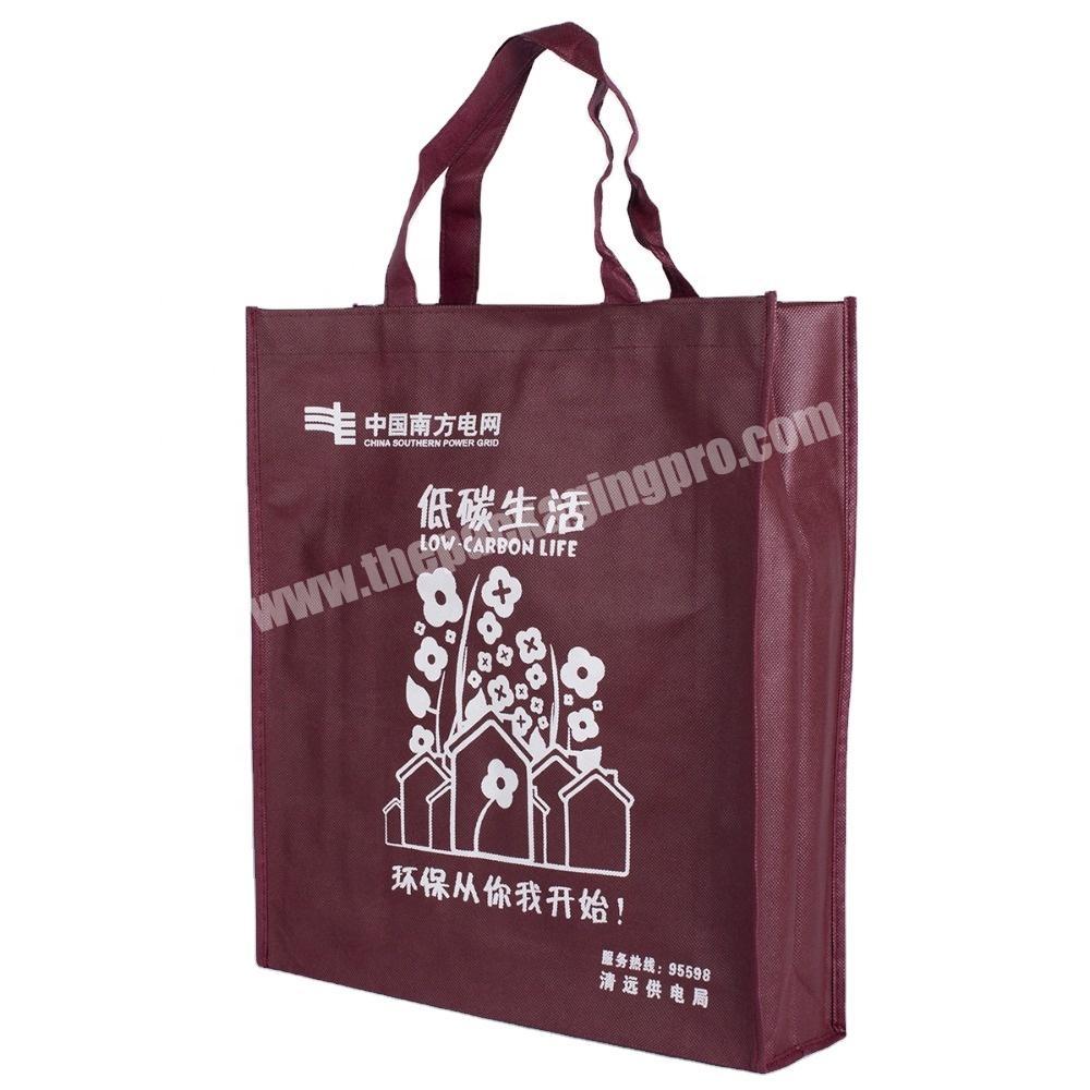 Promotional Cheap Customized Foldable Eco Fabric Non-woven Shopping Bag, Recyclable PP Non Woven Bags