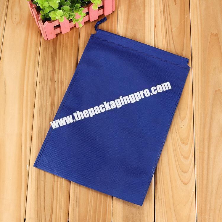 promotional cheap fabric non-woven drawstring bag