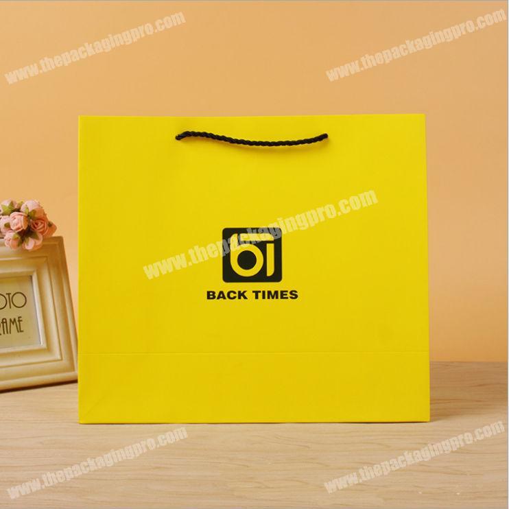 promotional christmas packaging paper bag for gift packaging
