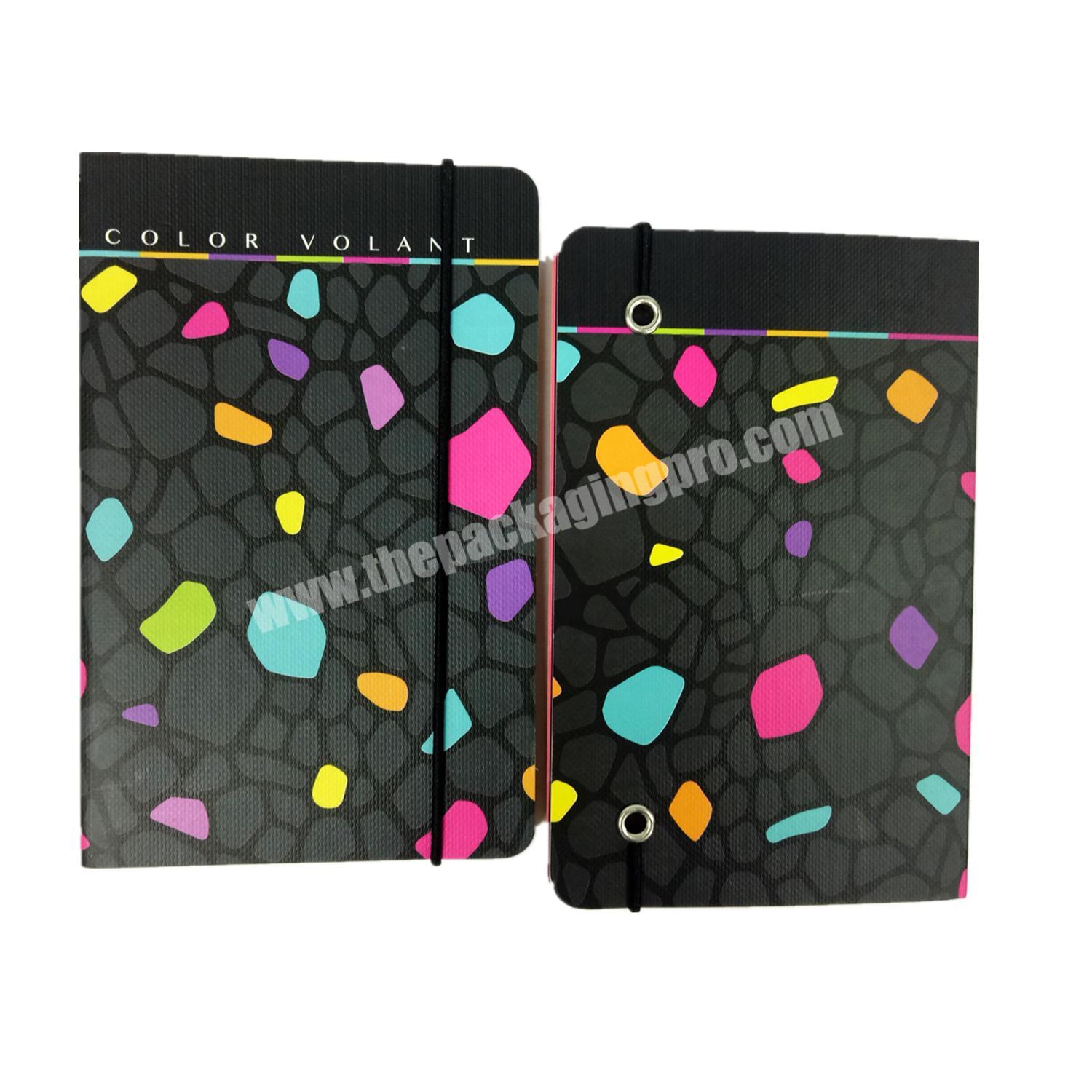 Promotional custom kraft planner school diary for student private notebook