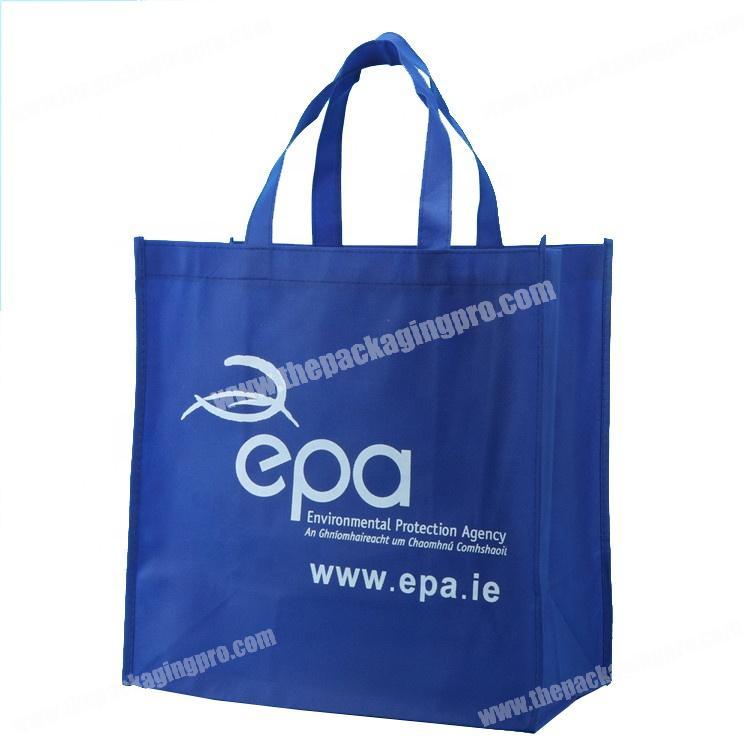 Promotional custom printed new design nonwoven bag with logo