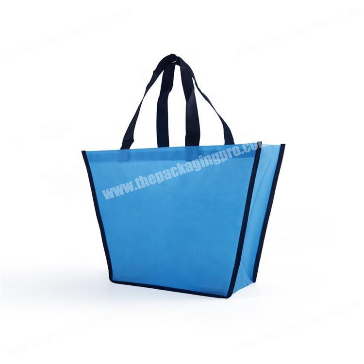 Promotional custom printed reusable cute non woven bag with logo