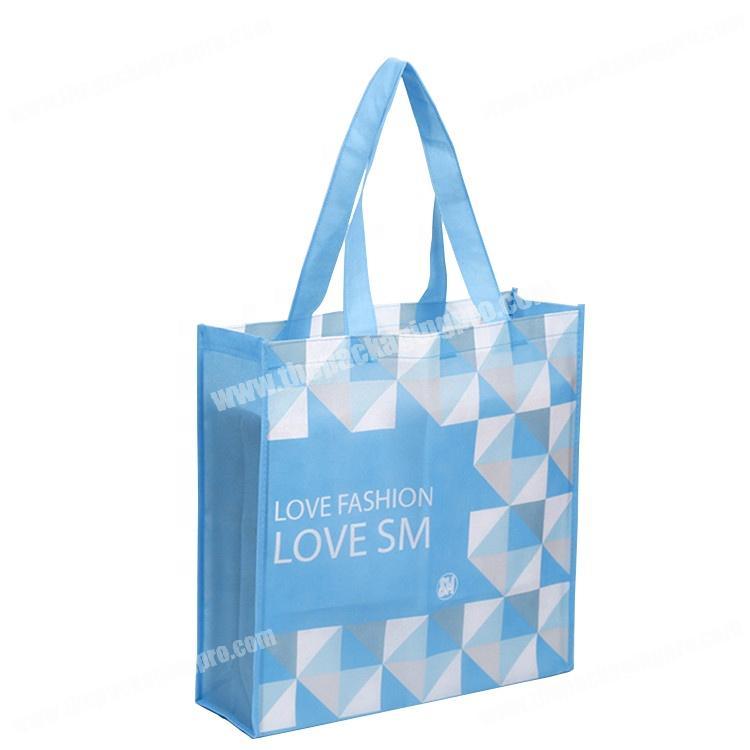 Promotional cute reusable shopping bag non woven bag with custom logo