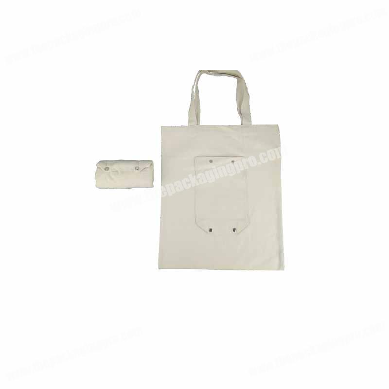 promotional foldable cotton shopping bag