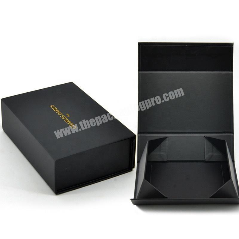 promotional foldable magnetic closure custom size gift muffin packaging boxes