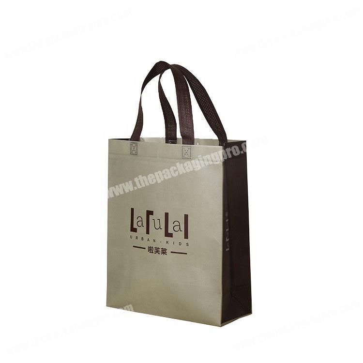 Promotional heat transfer shopping bag laminated non woven bag
