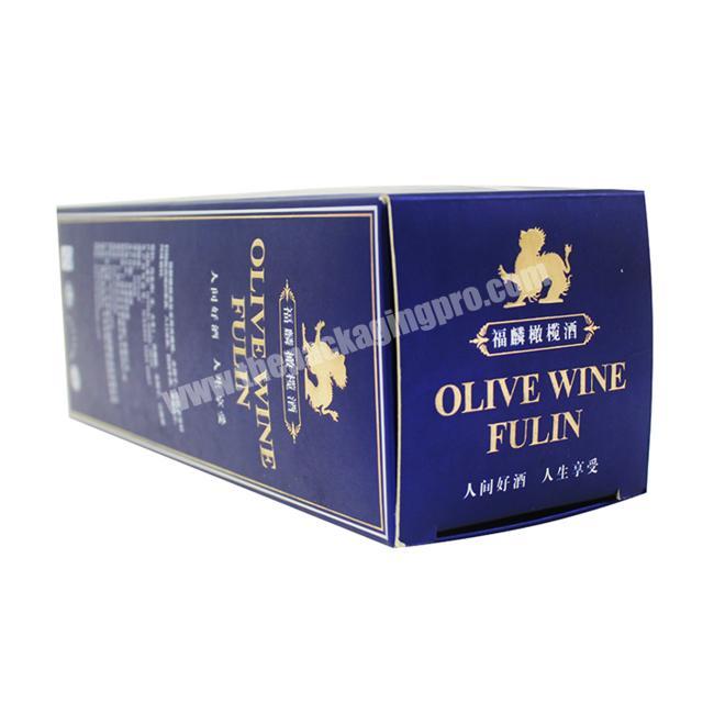 Promotional High Quality Cardboard Liquor Boxes, Wholesale Printing Luxury Liquor Bottle Box Cardboard Packaging