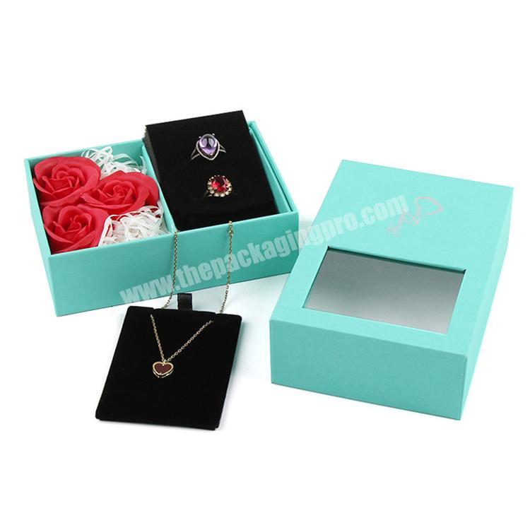 Promotional Large Luxury Acrylic Flower Box clear plastic flower box soap flower gift box