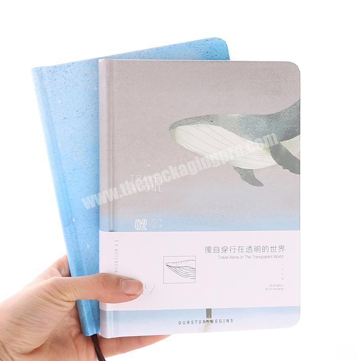 Promotional LOGO printed hardcover custom notebook manufacturer