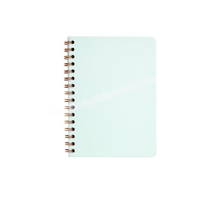 Promotional logo printing paper spiral notebook customized