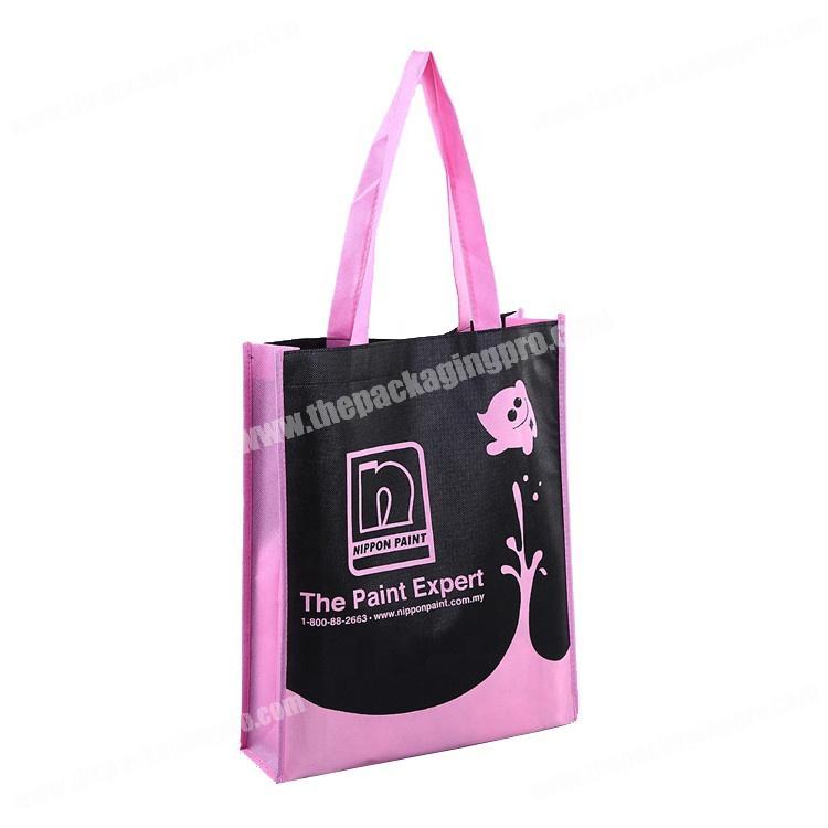 Promotional manufacturer custom printed non woven bag with logo