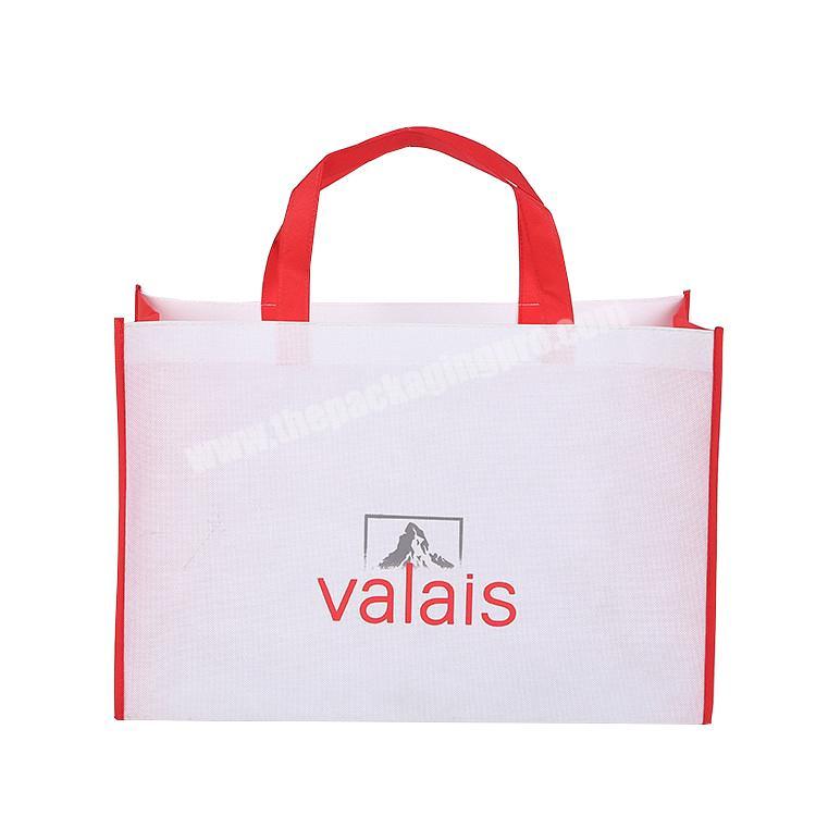 Promotional non woven clothes bag with custom design