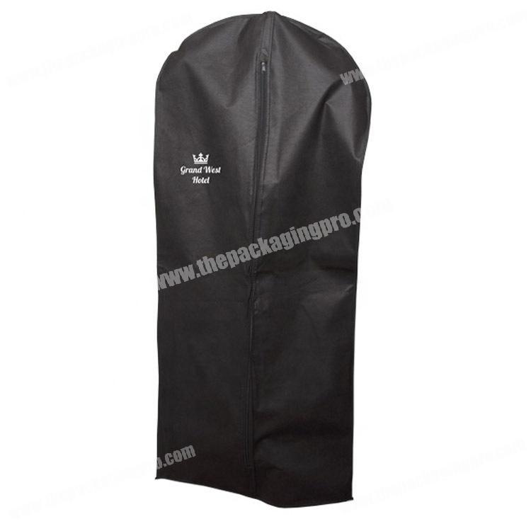 Promotional Non Woven Custom Suit Cover Bag Foldable Garment Bag