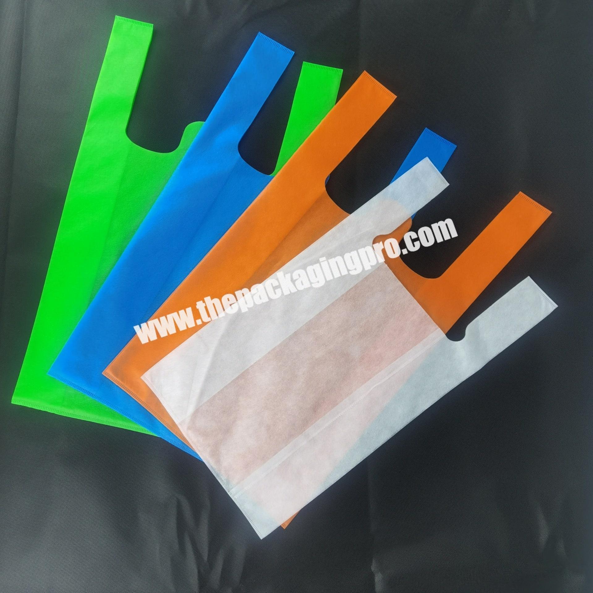 promotional non-woven vest bag in stock