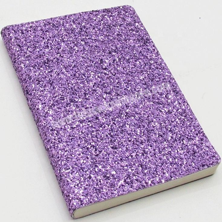 Promotional Paper Notebook Hardcover Journal Glitter Cute Diary For Student