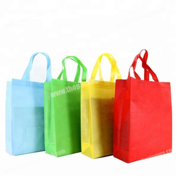Promotional Printed Shopping Non Woven Bag With Handle