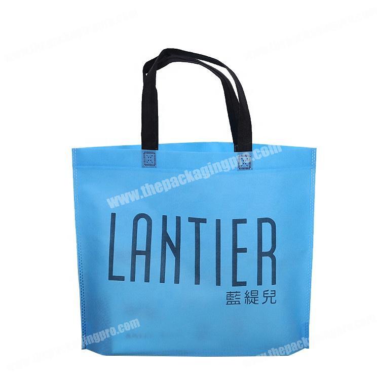 Promotional recyclable eco tote non woven shopping bag