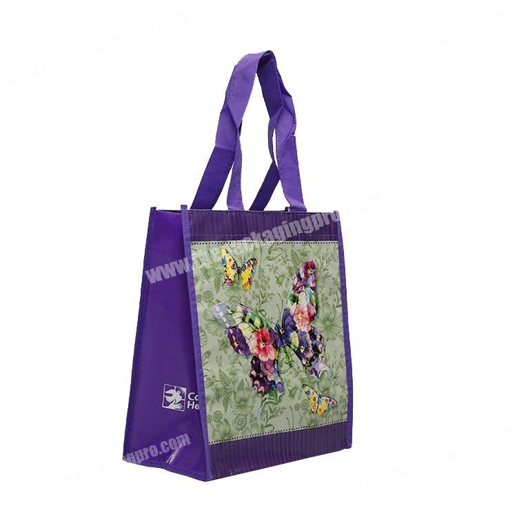 Promotional recycled custom pp non-woven tote bag with logo