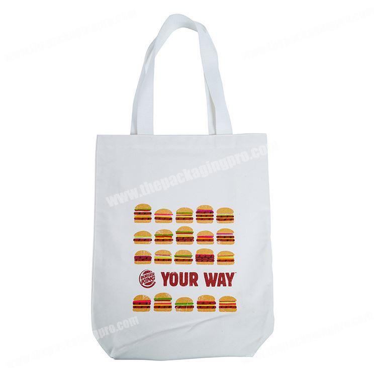 Promotional recycled tote shopping cotton tote bag