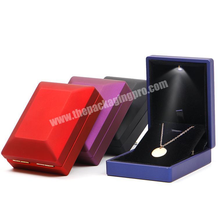 Proposal Earring jewelry packaging box with led For Earring
