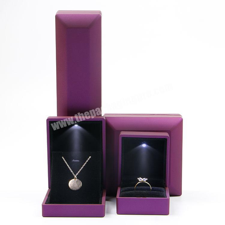 Proposal ring jewelry packaging box with led For Ring