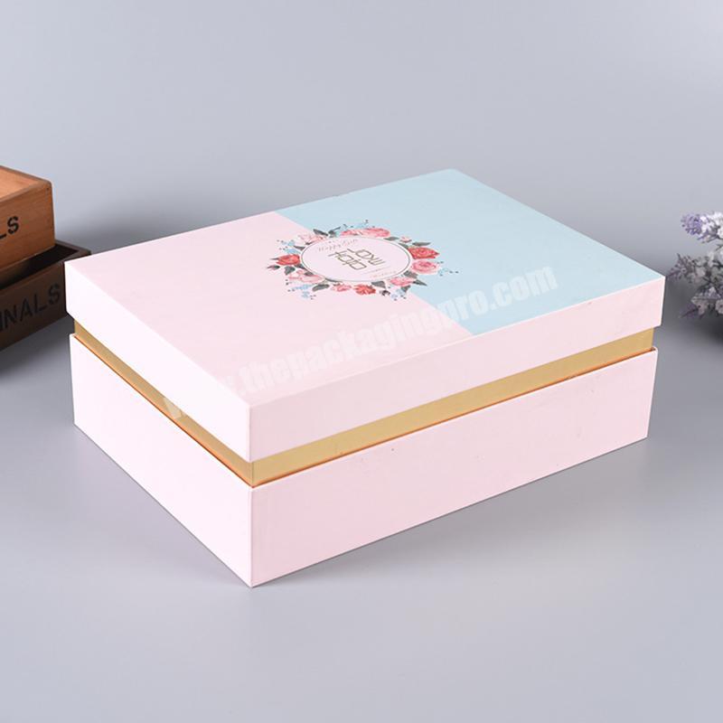 Quality Printing Logo White Packing Custom Folding Luxury Customized Foldable Paper Cardboard Magnetic Magnet Closure Gift Box