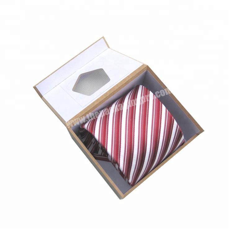 Quality promotional cheap paper tie packaging box