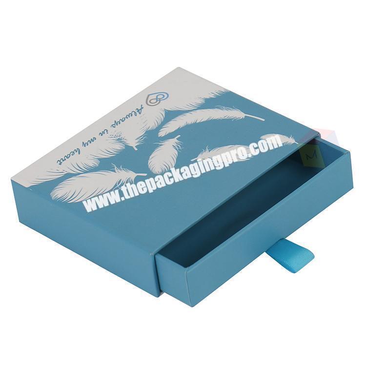 recoverable paper packaging small gift drawer box