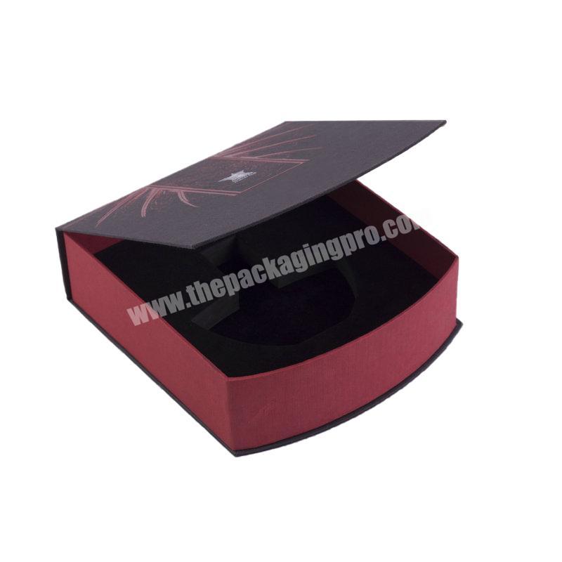 rectangle custom logo rectangular paper color printing retail gift box with lid