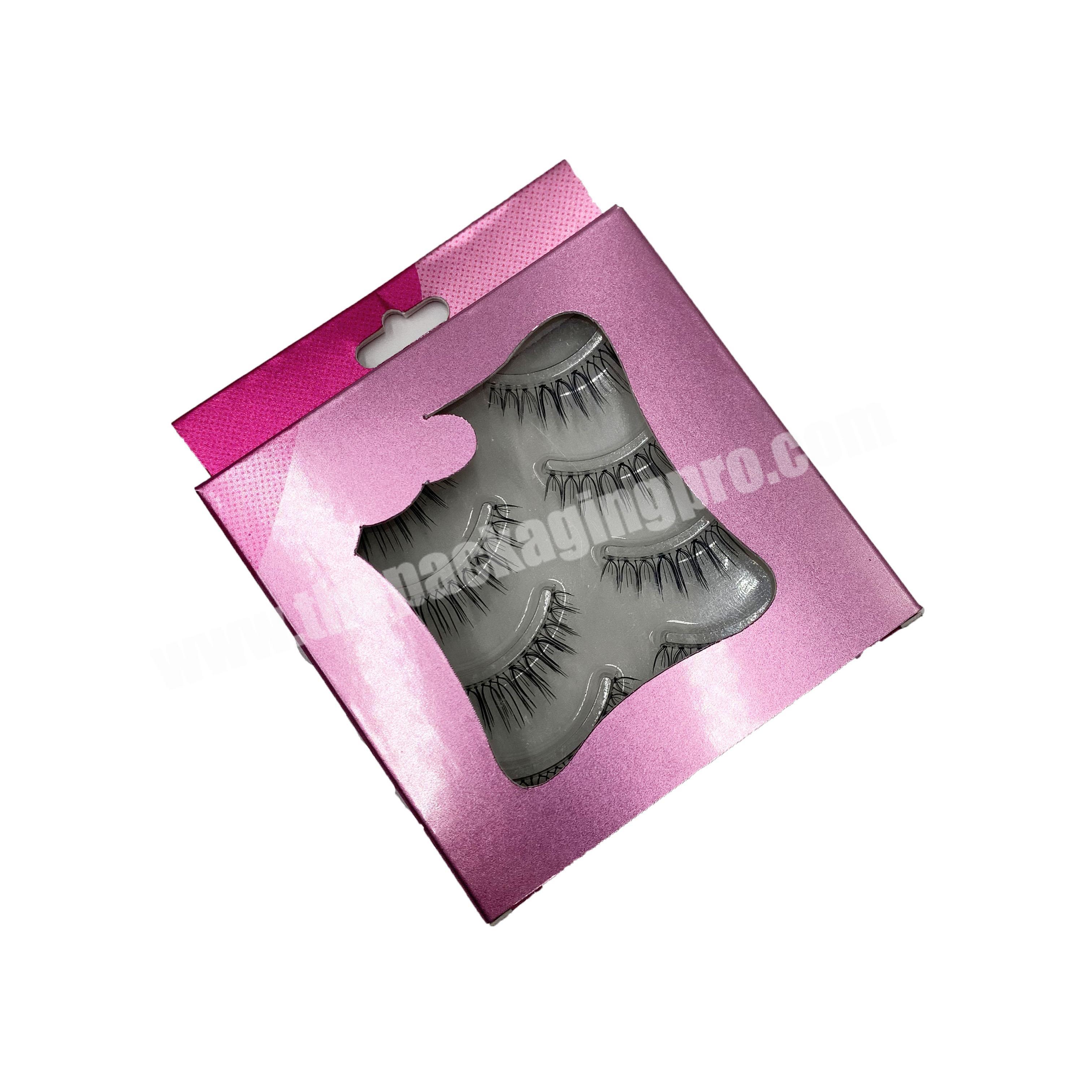 Rectangular Eyelash Packaging Box Custom Private Label Paper Packaging Luxury Eyelash Box