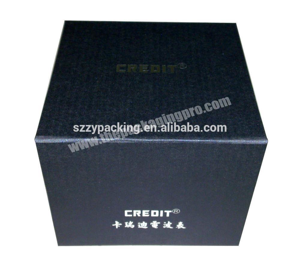 Recyclable different color paper Watch Package Box Manufacturer