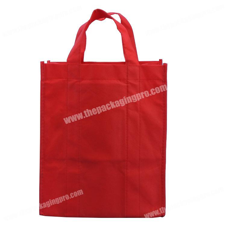 Recyclable non woven grocery bag with custom printed logo
