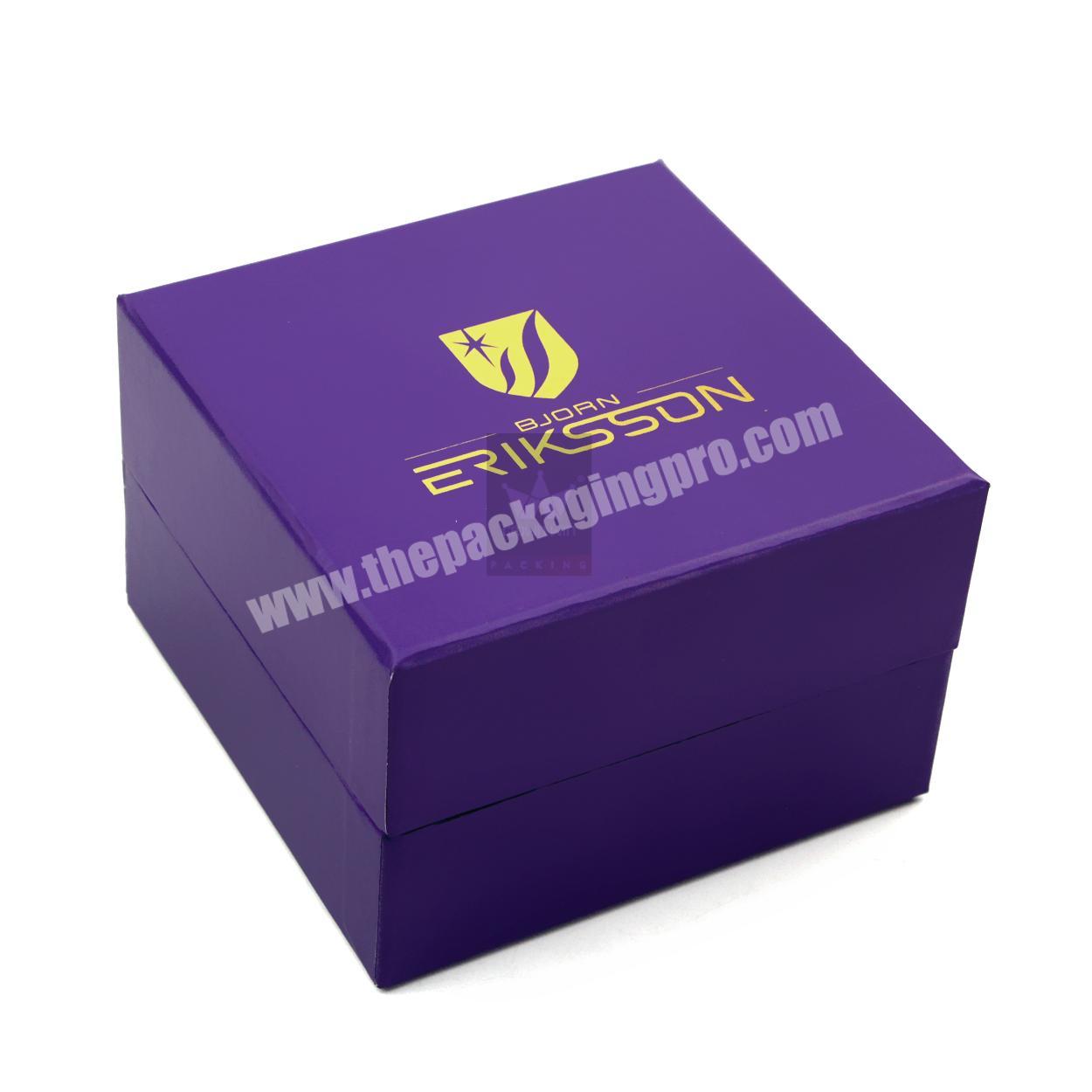 Recyclable Square Luxury Packaging Watch Gift Box
