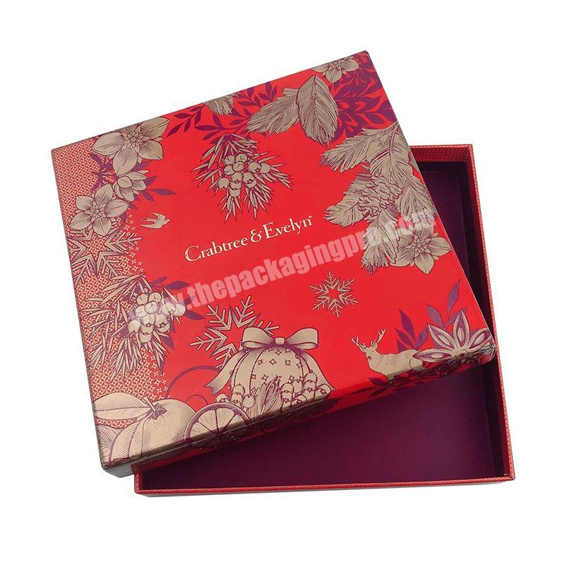 Recycle And Re-use Organic Packing Box Big Size Different Base Lid Design Printing Flock Gift Box For Gift