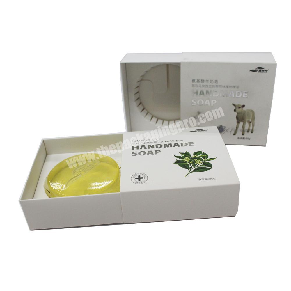 Recycle custom design gift box packaging,wholesale cheap handmade luxury soap packing packaging box