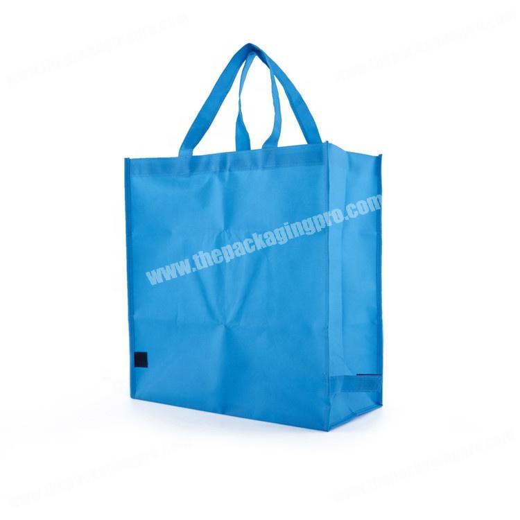 Recycle custom printed promotional foldable non woven bag with logo