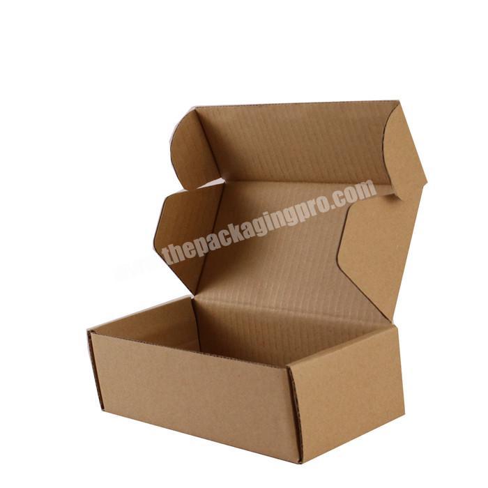 recycle Kraft paper courier corrugated packaging boxes