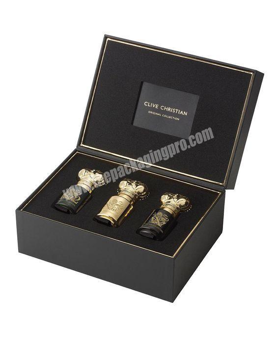 Recycle romantic plain custom mini perfume sample paper box of perfumer packaging gift box