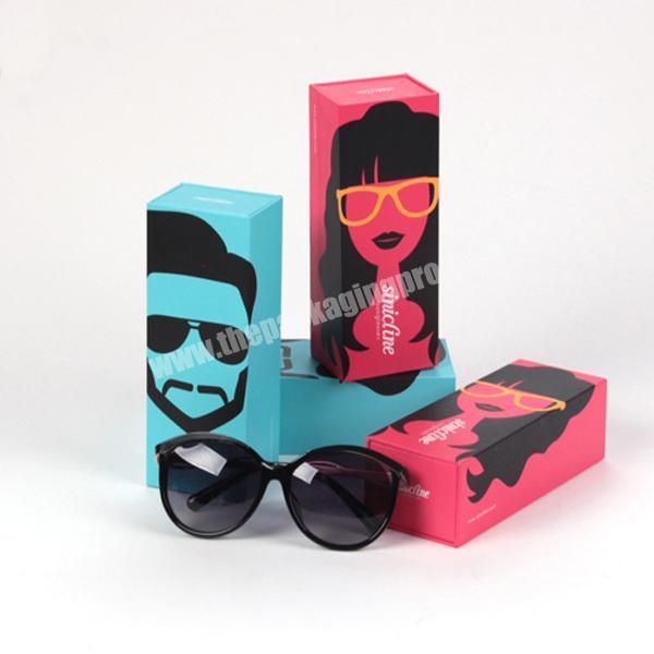 Recycled Full Set of Cardboard Drawer Style Packaging Sunglasses Paper Case Boxes