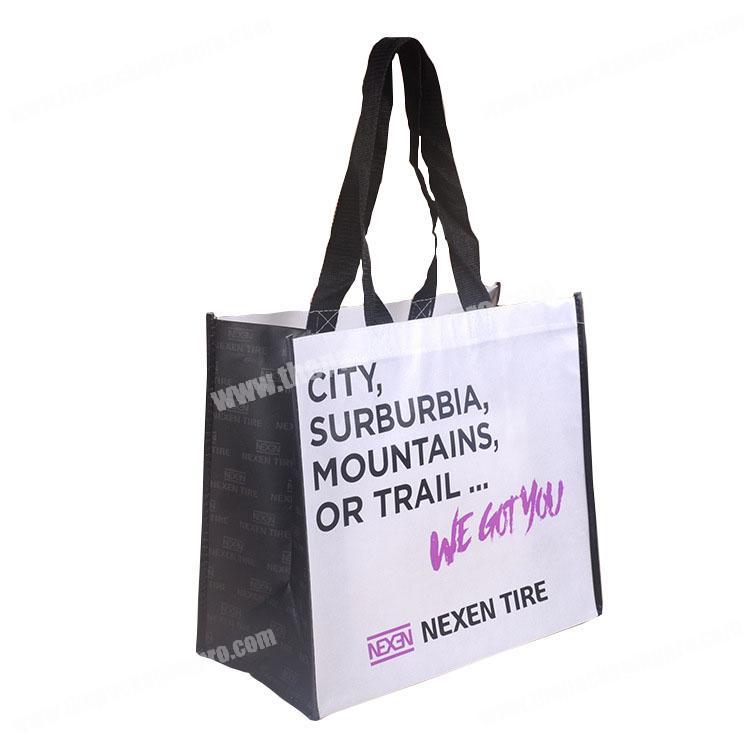 Recycled non-woven fabric custom bag packaging