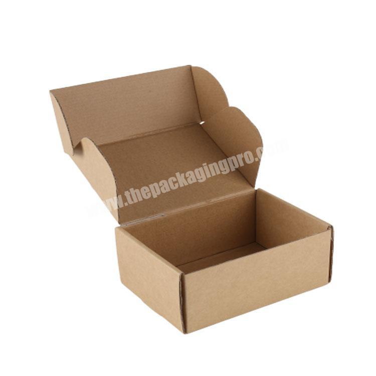 Recycled Paper Cardboard Box Packaging Box Corrugated Shipping Shoe Box Custom