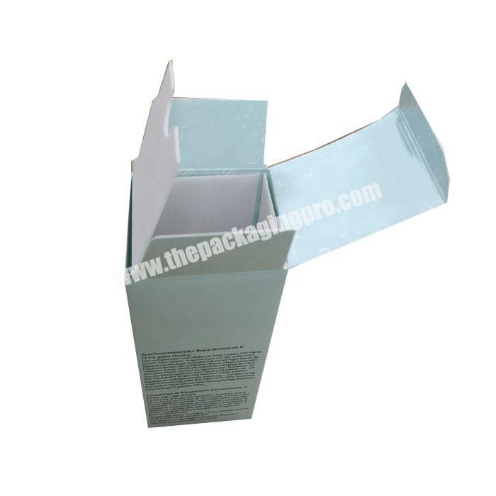 Recycled Printed Stamping Logo Cosmetic Lotion Storage Paper Box