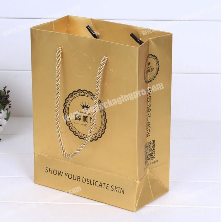 Recycled shopping for clothes printing UV paper tote bag