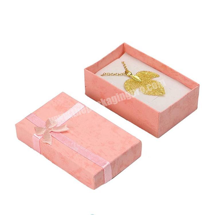 Recycled Size Custom Hard Paper Carton Small Packaging Paper Box For Jewelry