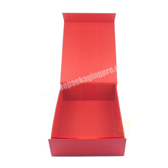 Red Folding Box SpringsAcetate Printing Folding Box With  Colorful Printing