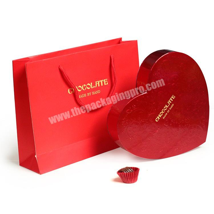 Red Heart Box Empty Chocolate Gift Boxes