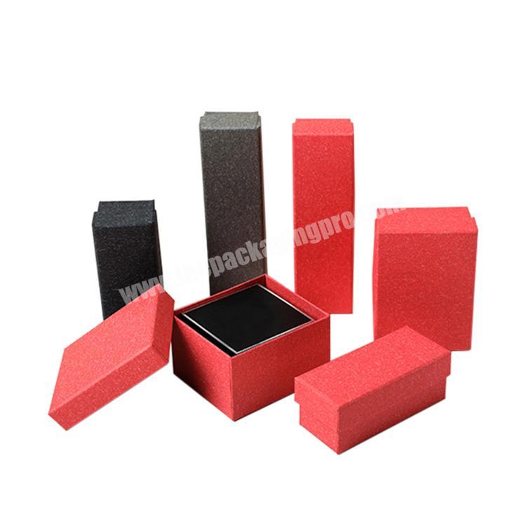 Red Special Paper Cosmetic Skin Care Products Packaging Gift Box with Lid