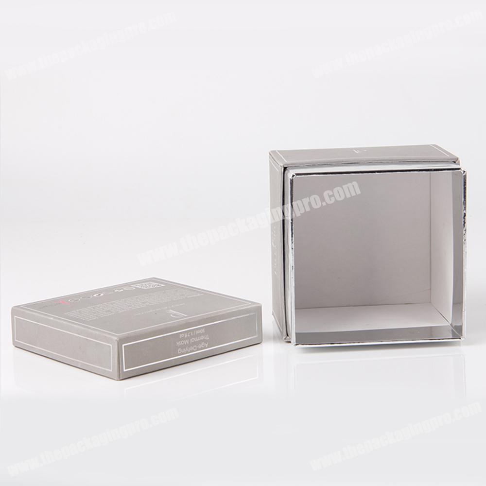 Retail cheap high end gift paper watch box with logo hot stamping