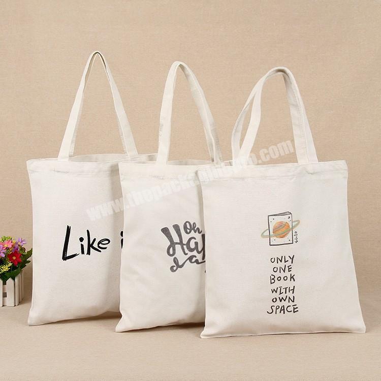 Manufacturer retail online shopping website custom small cotton customized bags